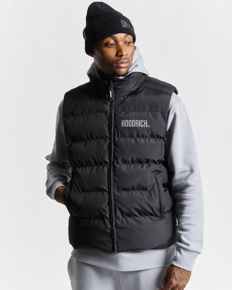 Hoodrich OG Stack Giacche Uomo Nere | 42386-PYEW