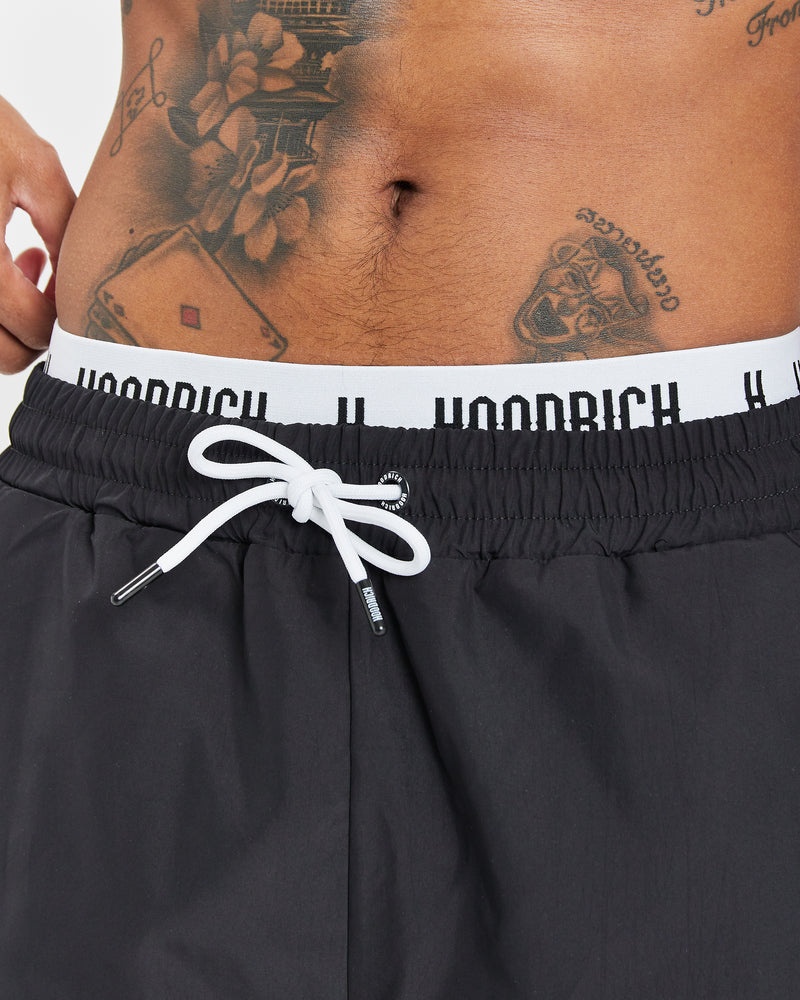 Hoodrich OG State Swim Pantaloncini Uomo Nere | 73861-QNRC