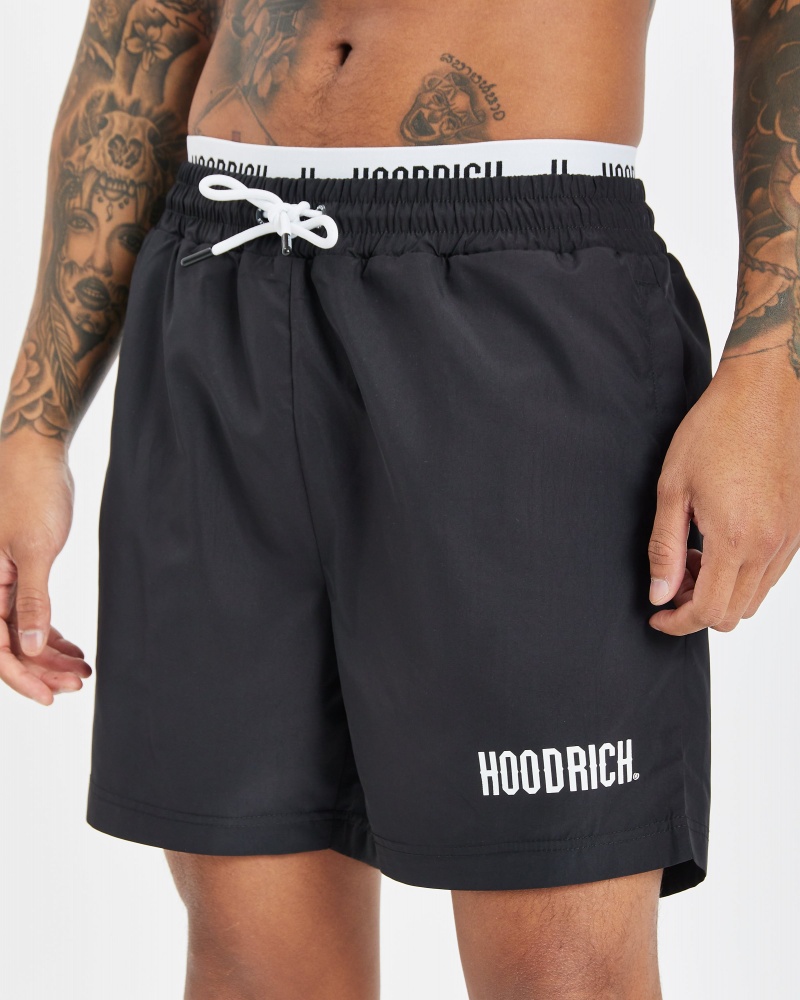 Hoodrich OG State Swim Pantaloncini Uomo Nere | 73861-QNRC