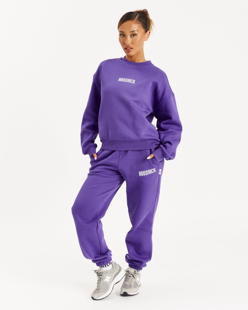 Hoodrich OG Storm Pantaloni Jogger Donna Viola | 53496-GCZD