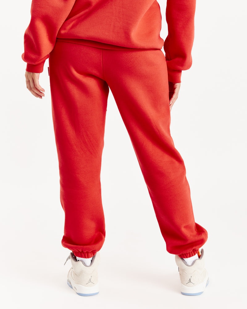 Hoodrich OG Storm Pantaloni Jogger Donna Rosse | 60724-SGBV