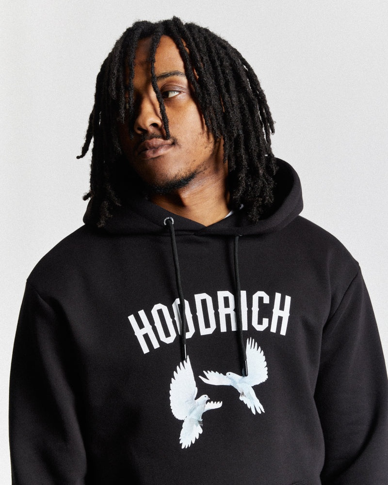 Hoodrich OG Take Flight V2 Felpa con Cappuccio Uomo Nere | 04268-UMEN