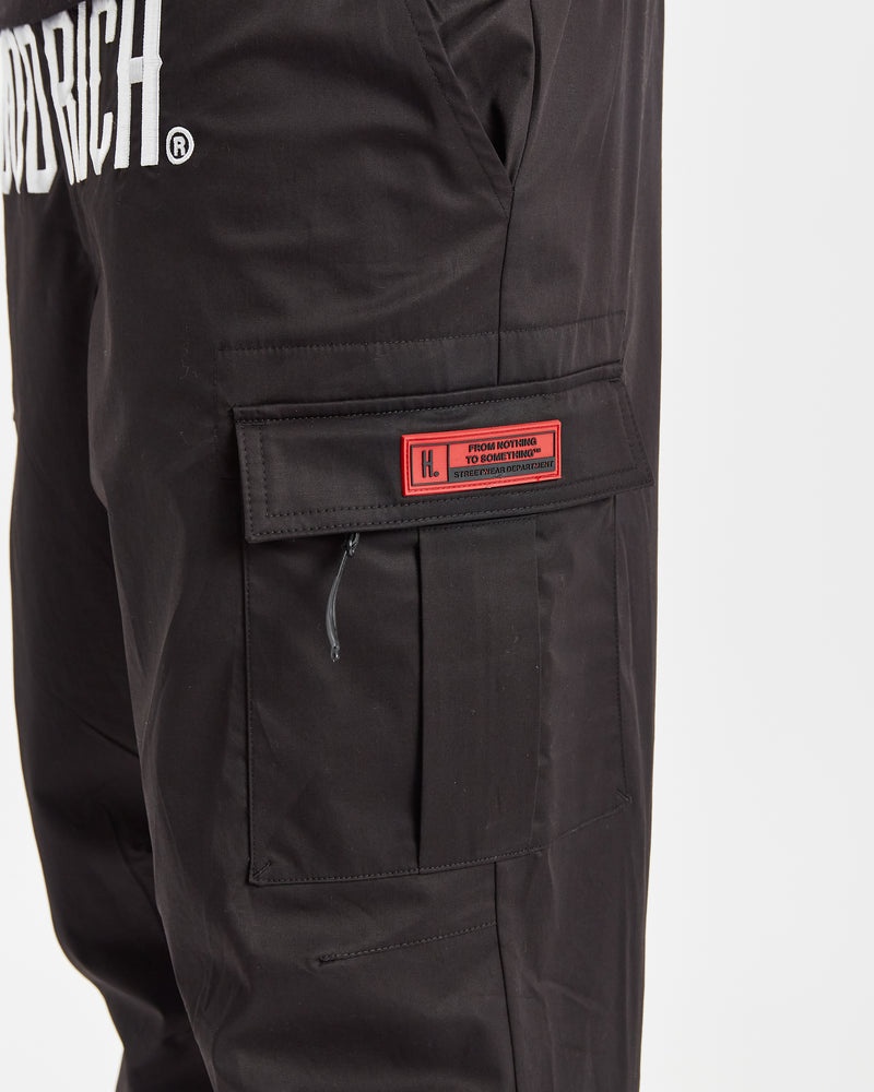 Hoodrich OG Trek Cargo Pantaloni Uomo Nere | 85932-MGDW