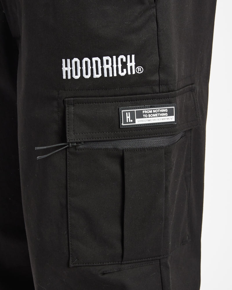 Hoodrich OG Trek V2 Cargo Pantaloni Uomo Nere | 30178-WQRL