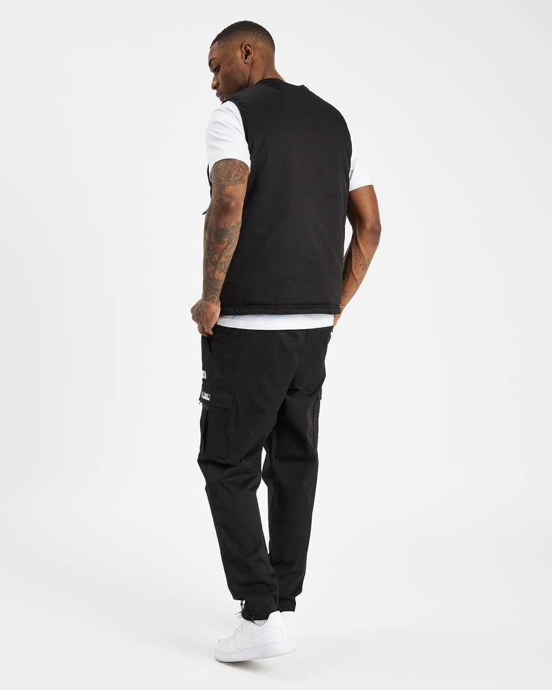 Hoodrich OG Trek V2 Cargo Pantaloni Uomo Nere | 30178-WQRL