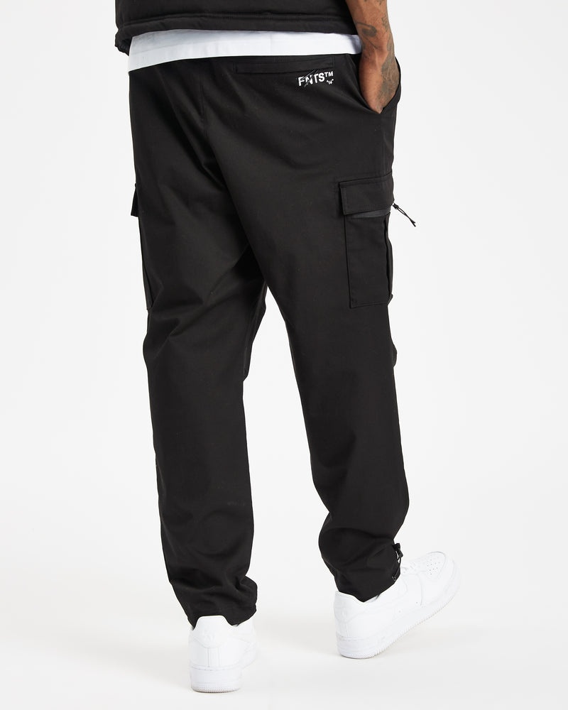 Hoodrich OG Trek V2 Cargo Pantaloni Uomo Nere | 30178-WQRL