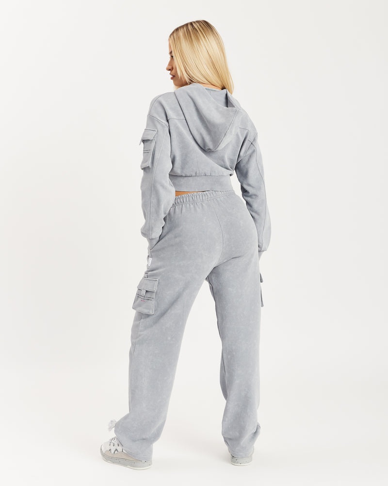 Hoodrich Peak Open Hem Pantaloni Jogger Donna Grigie | 78295-BJCQ