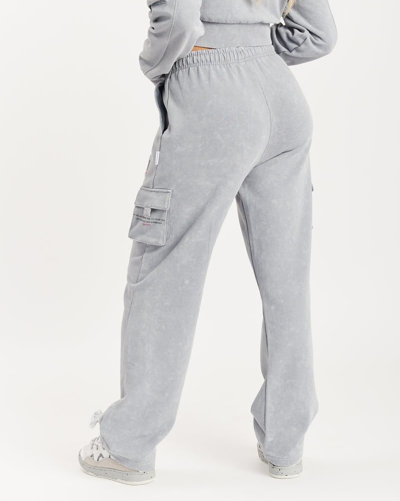 Hoodrich Peak Open Hem Pantaloni Jogger Donna Grigie | 78295-BJCQ