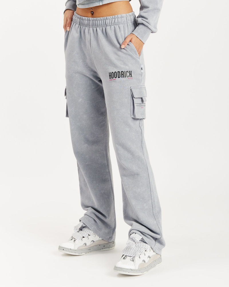 Hoodrich Peak Open Hem Pantaloni Jogger Donna Grigie | 78295-BJCQ