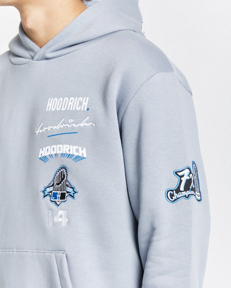 Hoodrich Stadium Felpa con Cappuccio Uomo Grigie | 34061-SDAG