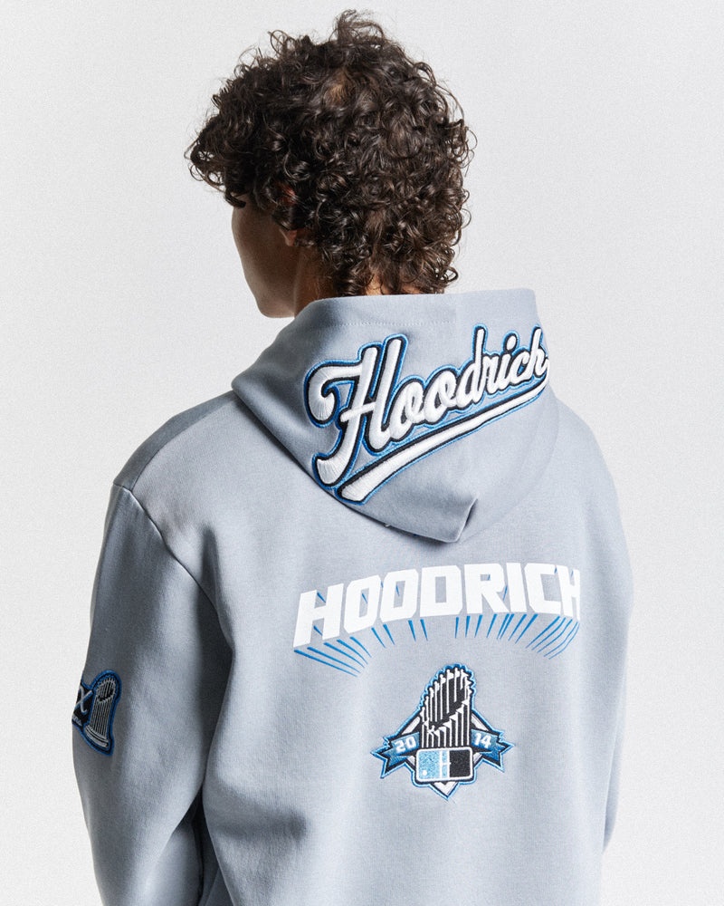 Hoodrich Stadium Felpa con Cappuccio Uomo Grigie | 34061-SDAG