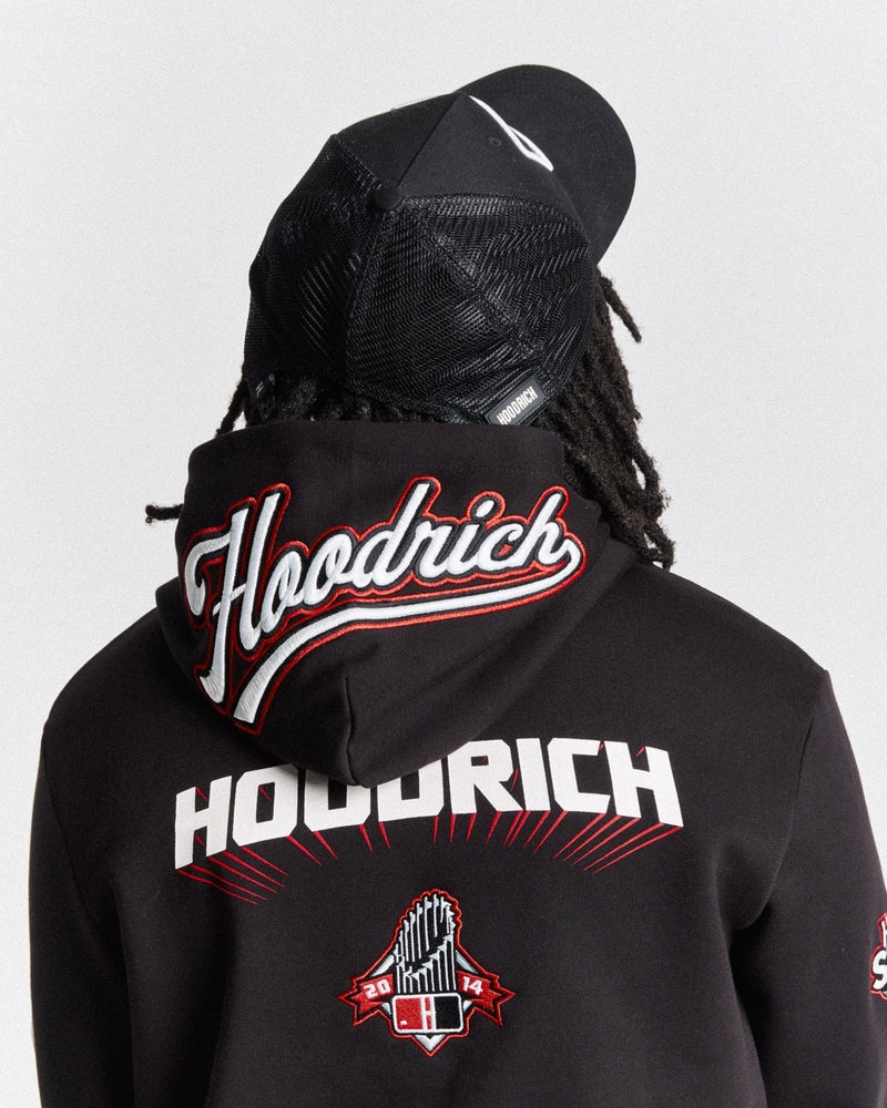 Hoodrich Stadium Felpa con Cappuccio Uomo Nere | 86243-UJBV