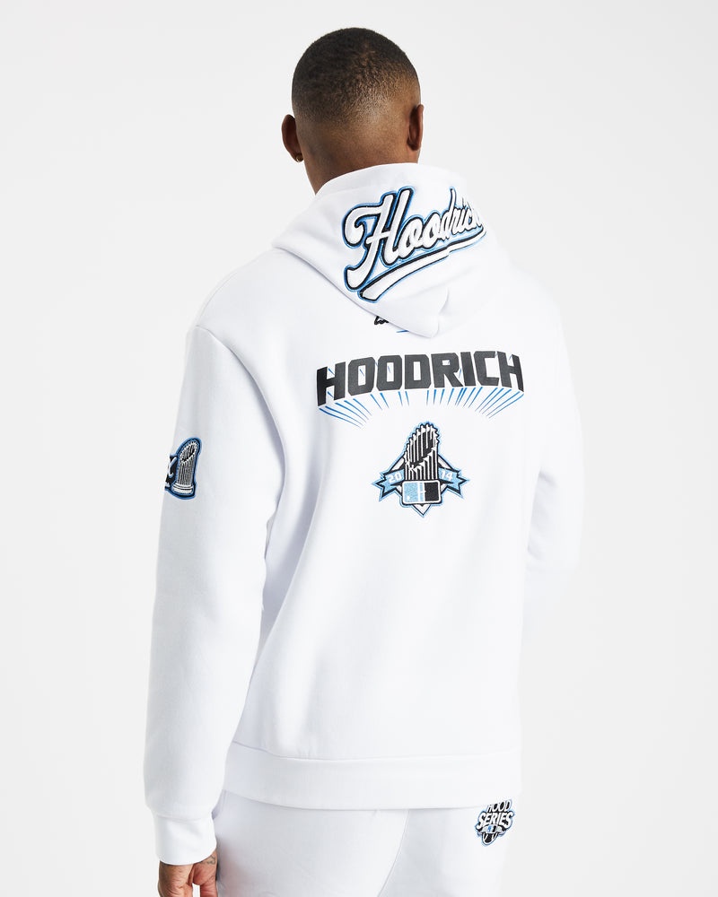 Hoodrich Stadium Felpa con Cappuccio Uomo Bianche | 62509-AKEJ