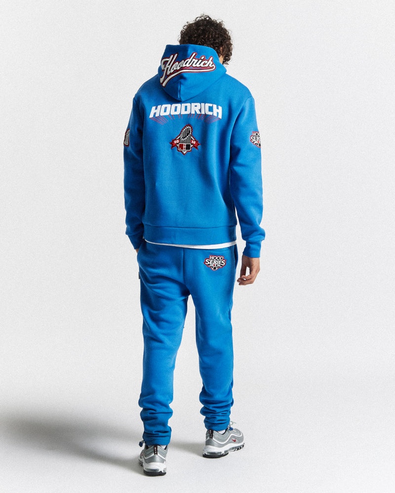 Hoodrich Stadium Felpa con Cappuccio Uomo Blu | 75629-STZN