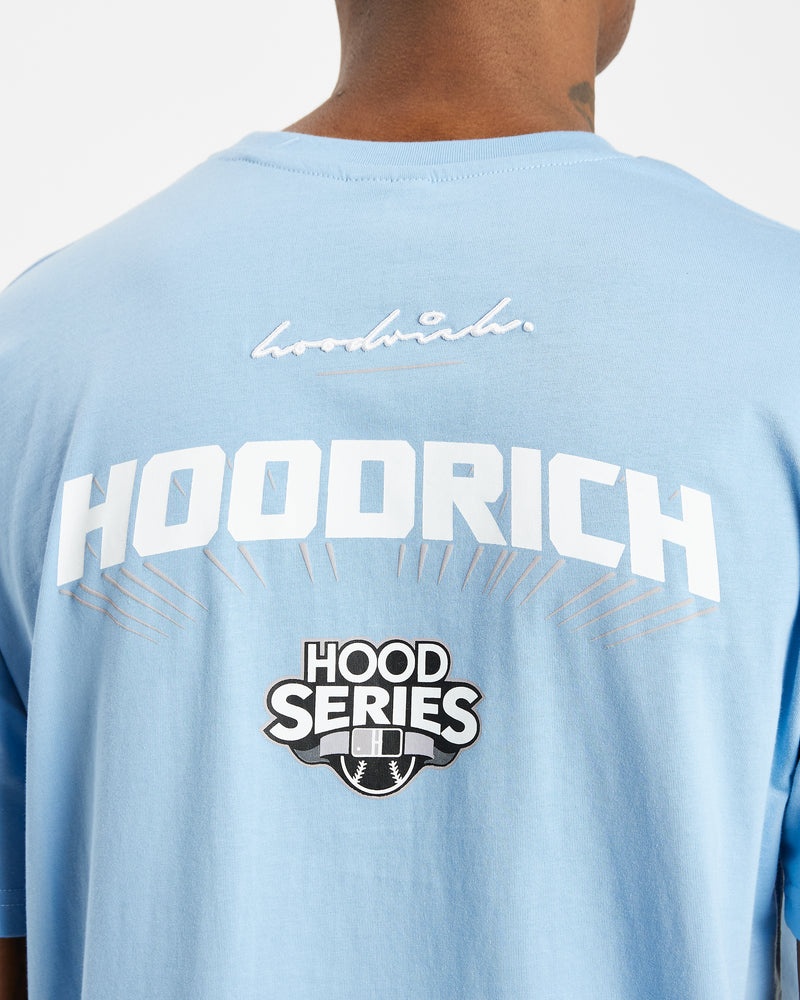 Hoodrich Stadium Magliette Uomo Blu | 10943-JSOA