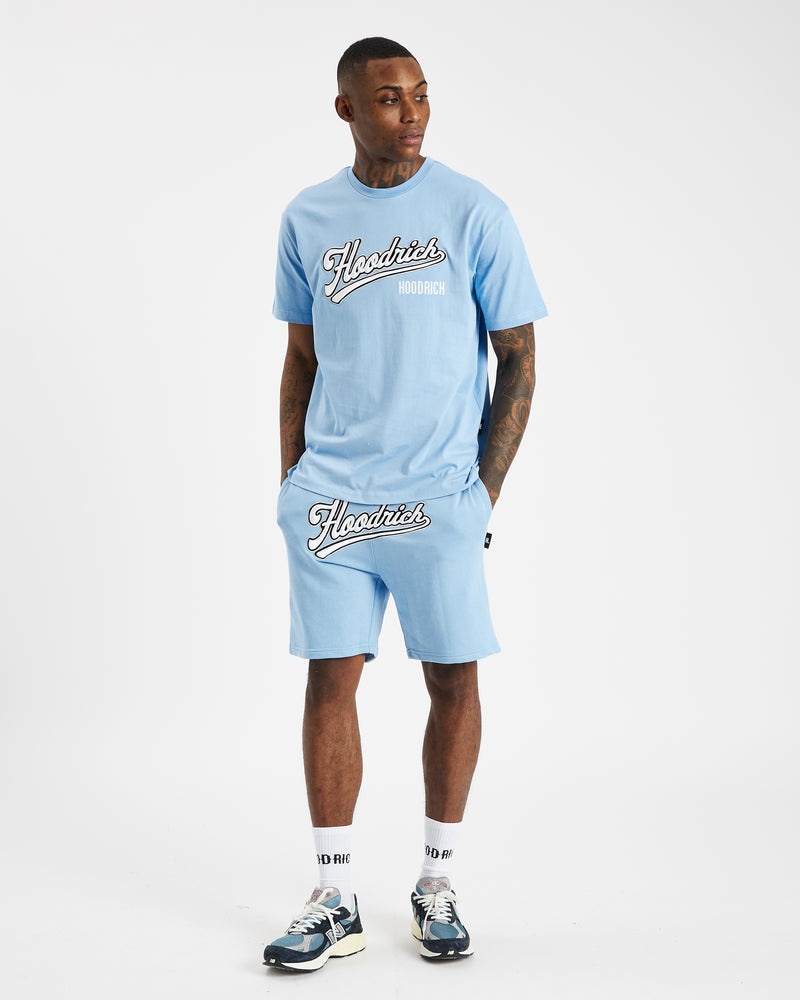 Hoodrich Stadium Magliette Uomo Blu | 10943-JSOA