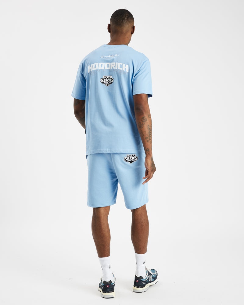 Hoodrich Stadium Magliette Uomo Blu | 10943-JSOA