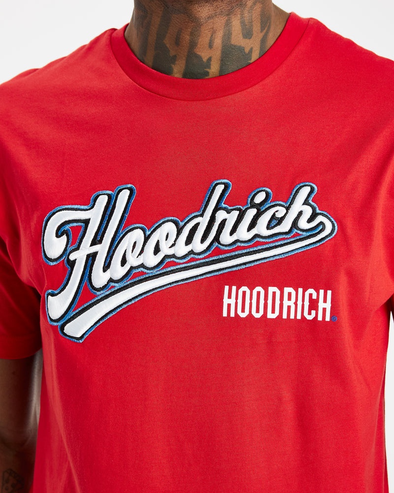 Hoodrich Stadium Magliette Uomo Rosse | 63948-UCKE