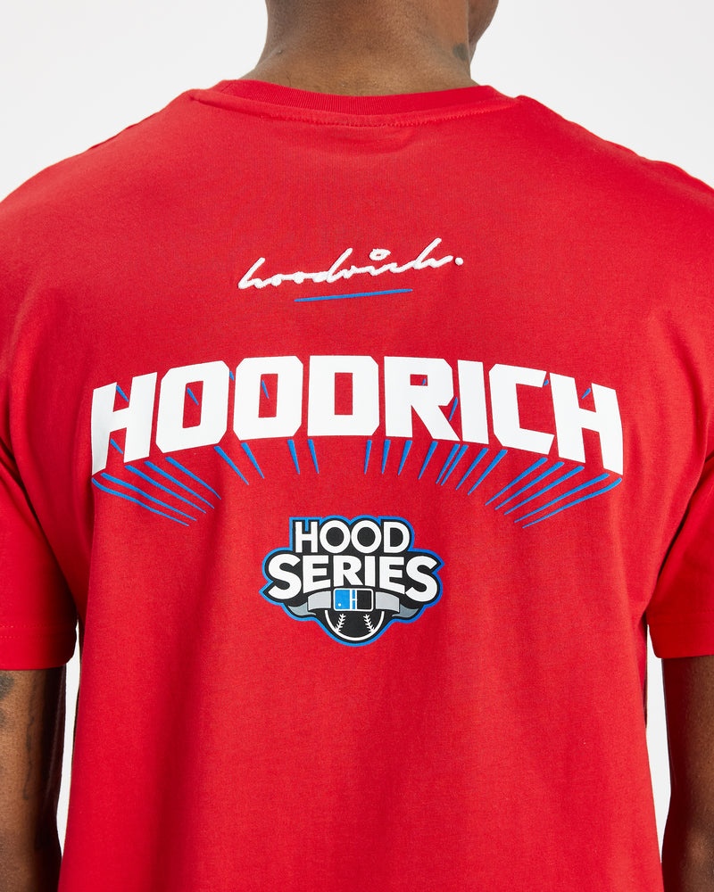 Hoodrich Stadium Magliette Uomo Rosse | 63948-UCKE