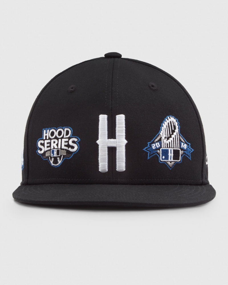 Hoodrich Stadium V2 Fitted Cappelli Uomo Nere | 59684-YIHS