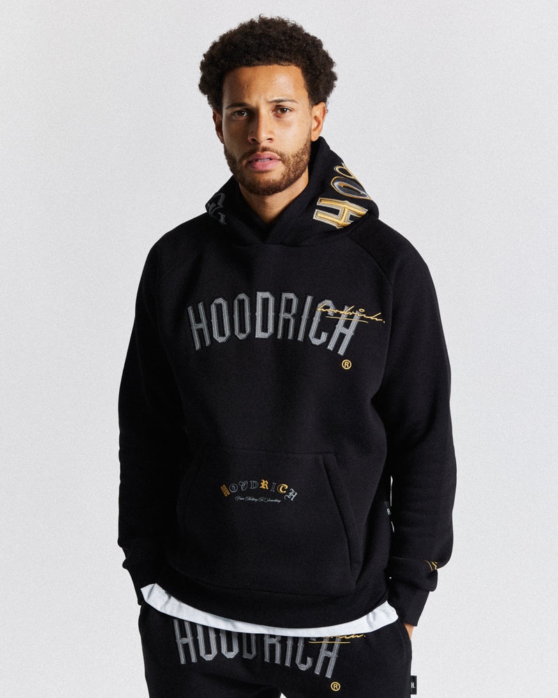 Hoodrich Stature Felpa con Cappuccio Uomo Nere | 84239-IWRQ