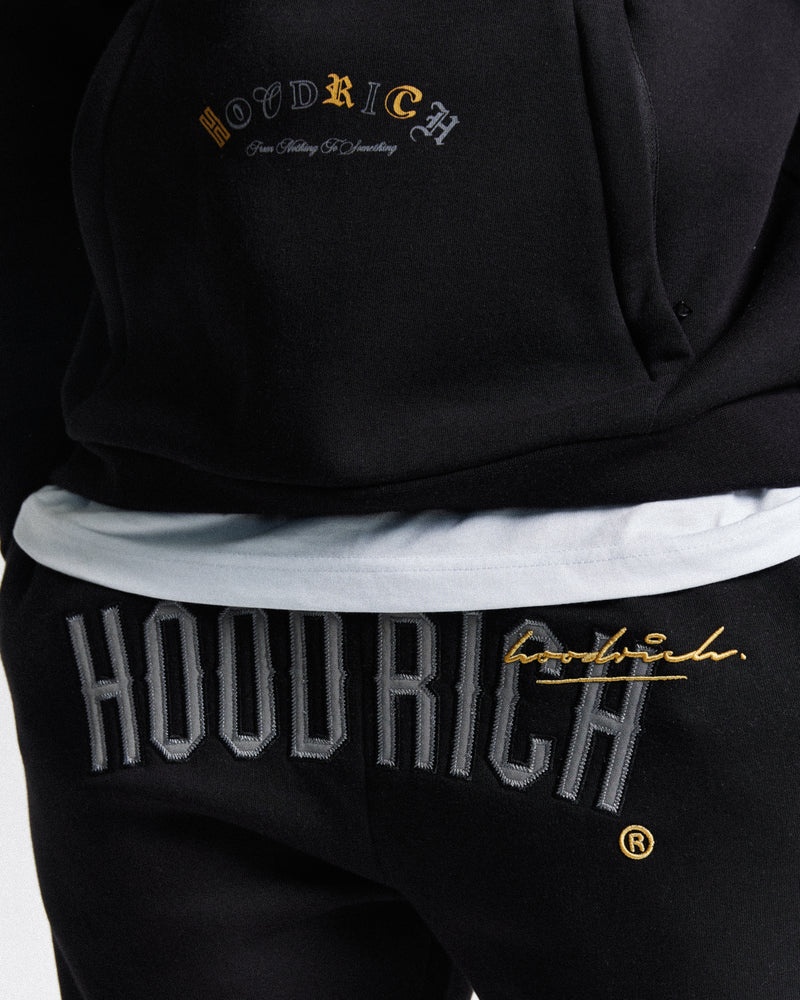 Hoodrich Stature Pantaloni Jogger Uomo Nere | 85467-KRAW