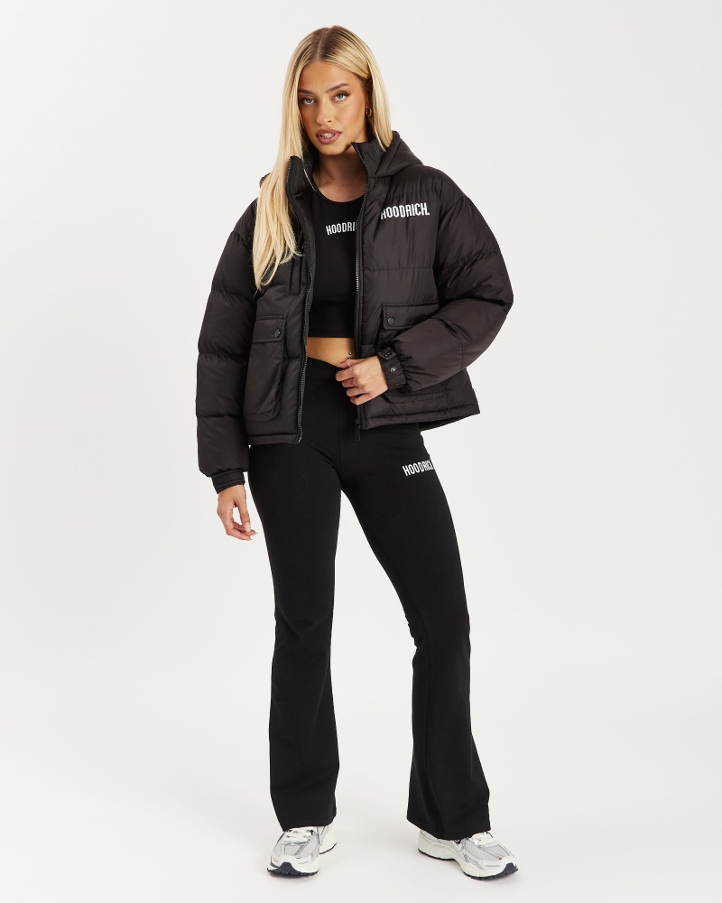 Hoodrich Thea Giacche Donna Nere | 43075-RXFB